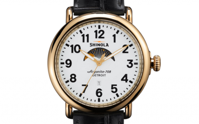 Shinola - Watches - The Runwell Moon Phase Men's White