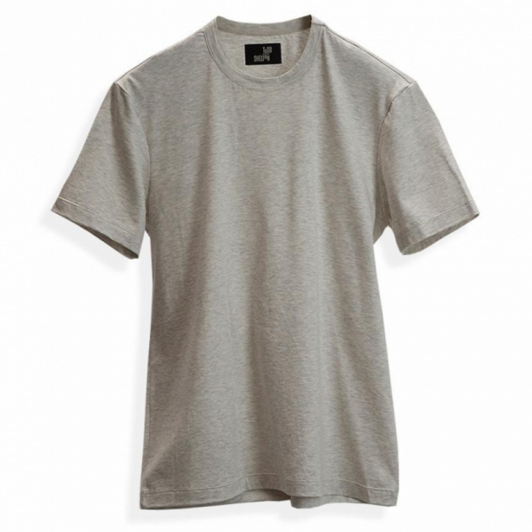 Todd Shelton - T-Shirts - Heather Grey Short Sleeve Crew