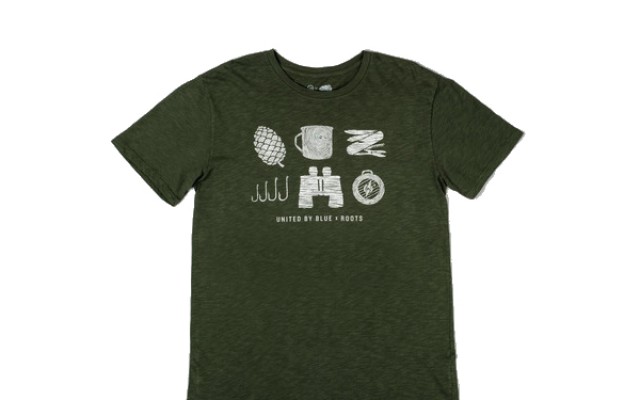 United By Blue - T-Shirts - UBB X Roots Hand Carved Essentials Tee