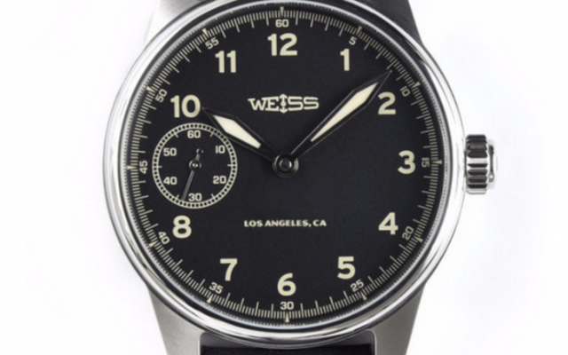Weiss Watch Company - Watches - Limited Issue Field Watch Black Dial