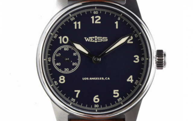 Weiss Watch Company - Watches - Limited Issue Field Watch Dark Blue Dial