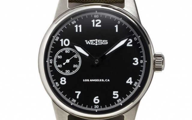 Weiss Watch Company - Watches - Weiss Standard Issue Field Watch Black Dial