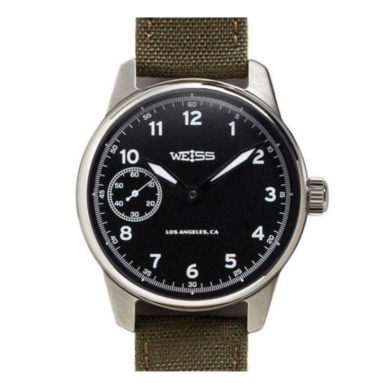 Weiss Watch Company - Watches - Weiss Standard Issue Field Watch Black Dial