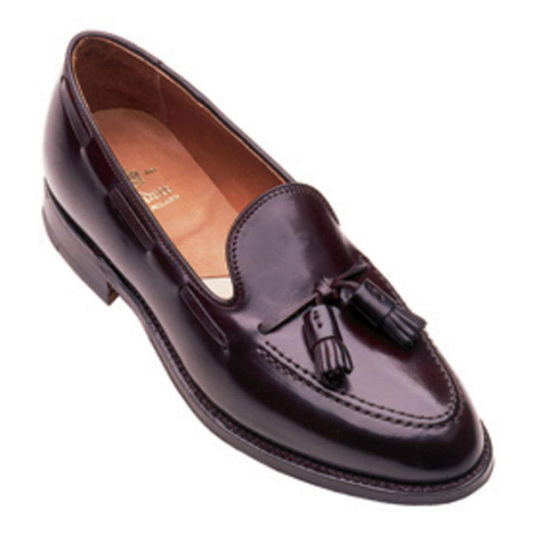 Alden - Dress Shoes - genuine shell cordovan tassel loafer