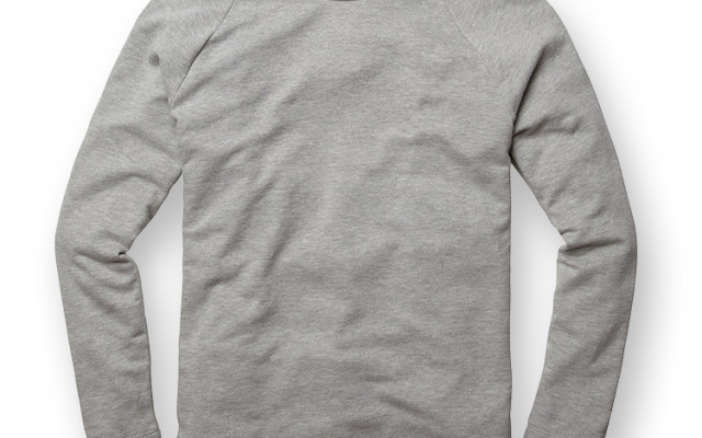 Buck Mason - Sweatshirts - Raglan Sweatshirt Heather Grey